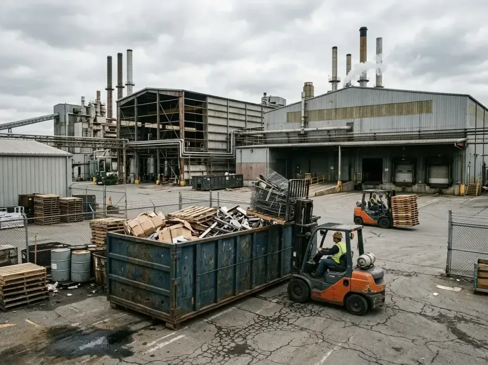industrial-factory-scrap-conta-003 — frequently asked questions, Cheap Roll-off Dumpster Rentals in Taylor, PA